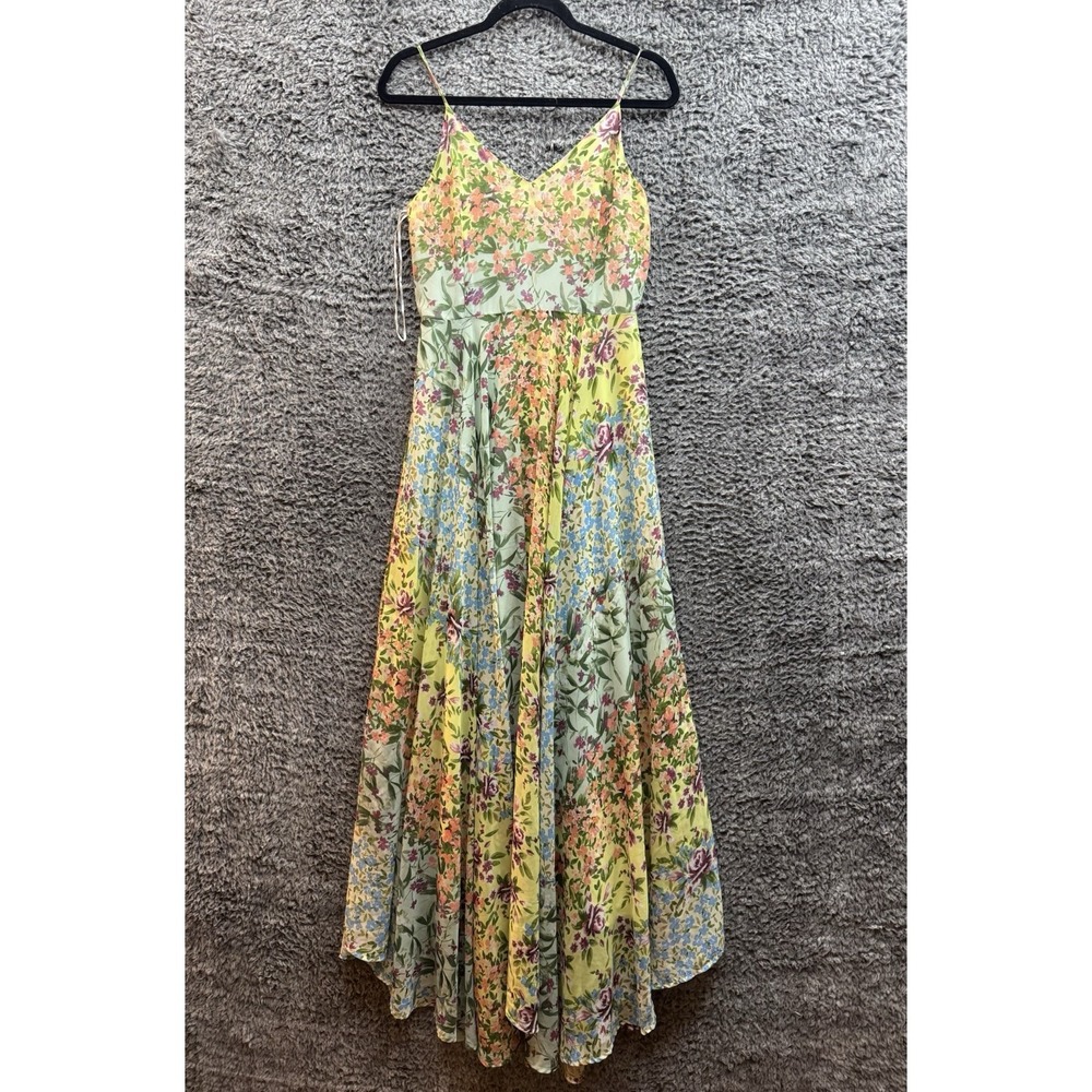 Anthropologie Yumi Kim Floral Peace and Love Maxi Dress Size Xs Fleur Melody
